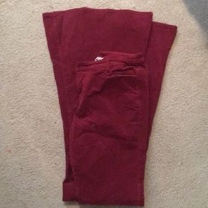 NWOT Boutique Red Cord Bell Bottoms